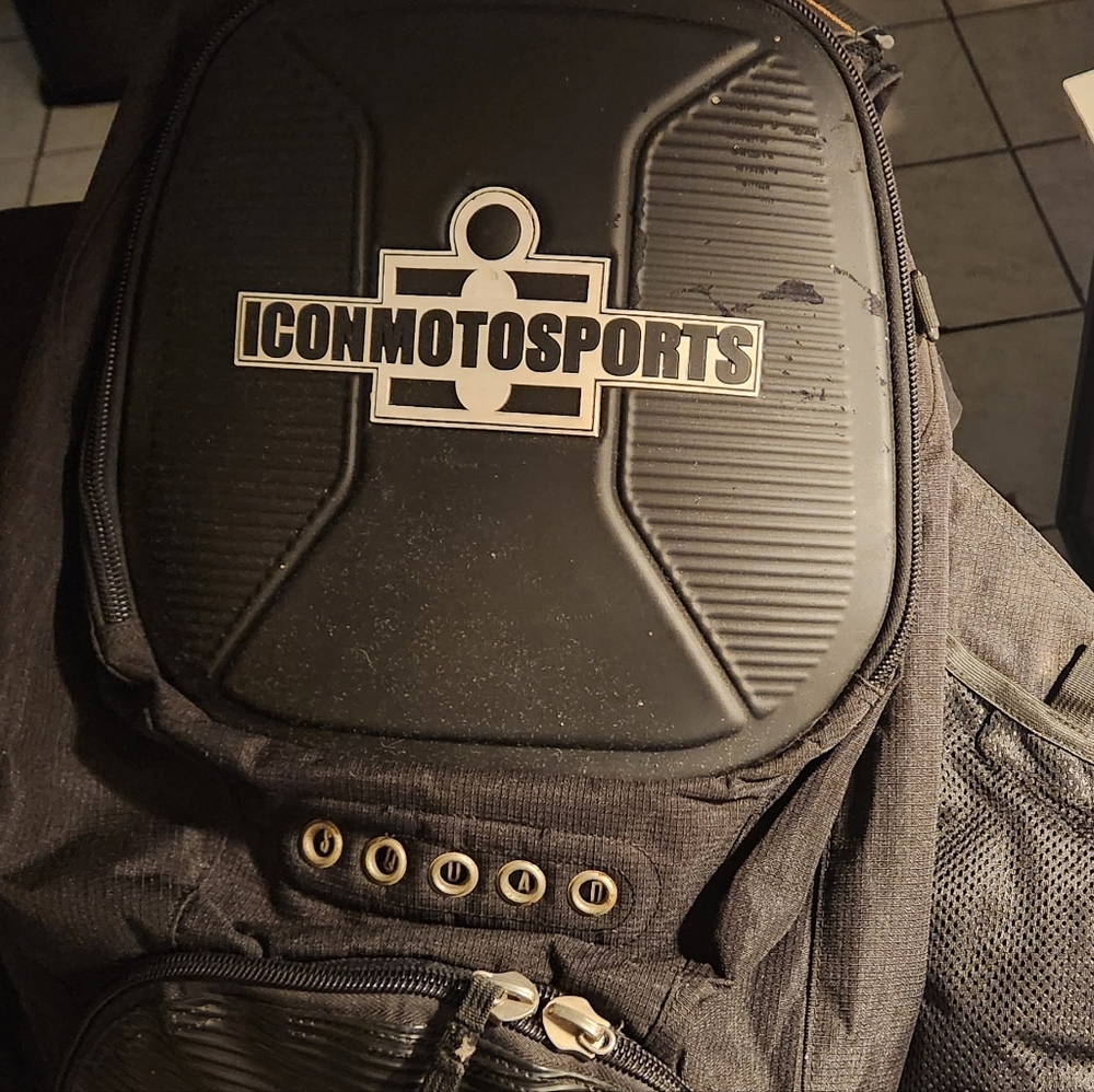 Iconmotorsports  motorcyclers backpack